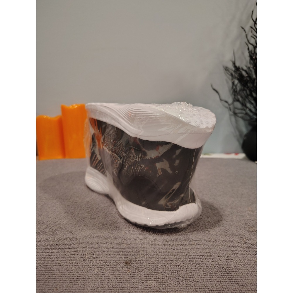 Kids High Top Athletic Sneakers Black White Size 33 Sport Shoes